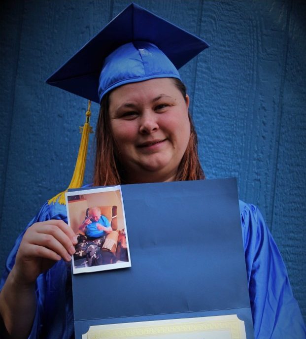 A self portrait of Brianna S. at IMBC
